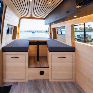 All Aluminum Custom Camper <b>Storage</b> Cabinet Furniture with Fireproof Panels for Lightweight Interior - Product Image 1