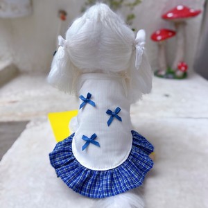 Vêtements pour animaux de compagnie chats <span class=keywords><strong>et</strong></span> chiens Style princesse animaux de compagnie chiens été princesse Bichon ours <span class=keywords><strong>Yorkshire</strong></span> jupe de dessin animé - Product Image 4