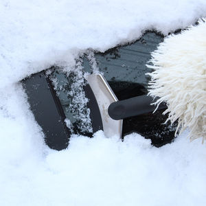 Brosse universelle pour <span class=keywords><strong>grattoir</strong></span> à neige et à glace, outil de déneigement d'hiver 3 en 1 avec poignée ergonomique pour <span class=keywords><strong>pare</strong></span>-<span class=keywords><strong>brise</strong></span> de voiture - Product Image 3