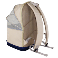 Nouveau Sac de Transport Respirant et Rembourré pour Petits Chiens et Chats, en Polyester, avec Fermeture Éclair, Multi-Structures, Idéal pour Animaux de Jusqu'à 10 kg