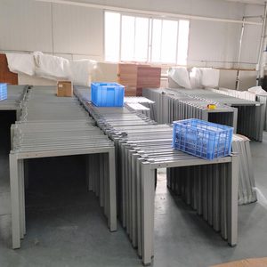 Piezas de Muebles de Oficina en Forma de L de Alta Calidad y Nuevo Diseño de la Fábrica <span class=keywords><strong>BERSON</strong></span> de Guangzhou, Patas para Escritorio de Director Ejecutivo - Product Image 4