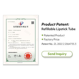 Tubos de pintalabios recargables Envase de contenedores Respetuoso con el medio ambiente Lujo Sostenible Compostable Reciclable Vacío Tubo de bálsamo <span class=keywords><strong>labial</strong></span> de Bambú - Product Image 6