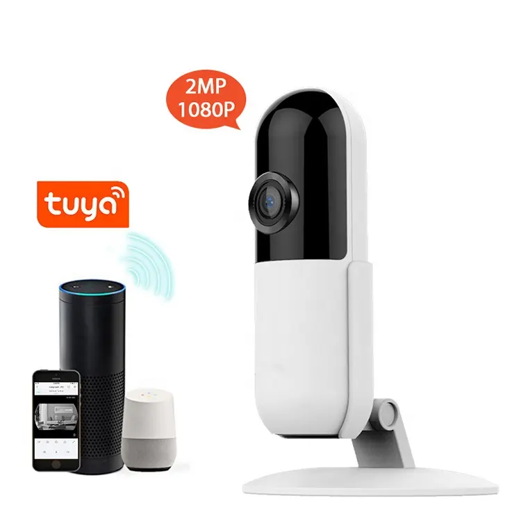 Умная Wi-Fi IP-камера 1080P 2Mp Tuya Smart Life двухсторонний аудио датчик движения Умный дом Безопасность