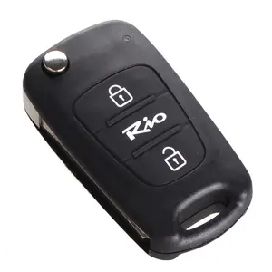RIO Picanto Verno ELANTRA Remote Modified key case fob 3 Button 3 Button for Hyundai Elantra