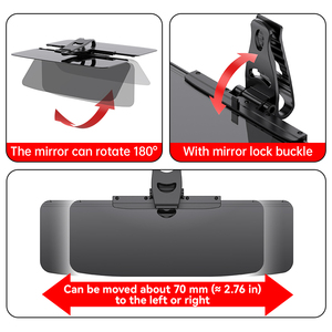 Tấm che nắng kính chắn gió trước xe hơi đa năng, gấp gọn, chống chói, mở rộng, bảo vệ nội thất, phụ kiện nội thất - Product Image 5