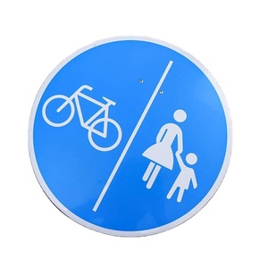 Panneaux de signalisation routière en aluminium réfléchissant personnalisés en gros, panneaux de signalisation de sécurité, panneaux d'avertissement, panneaux d'indication de direction - Product Image 6
