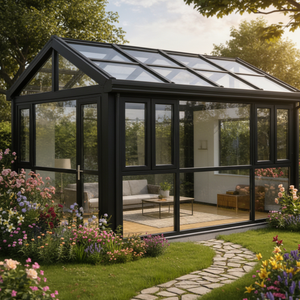 Vidrio Laminado Templado de Doble Capa Negro <span class=keywords><strong>Botánico</strong></span> de Alta Calidad para Terrazas y Jardines, Ideal para Entusiastas de las Plantas - Product Image 1