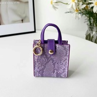 Sac Mini Maison en Cuir PU Tendance, Porte-clés pour Écouteurs, Rouge à Lèvres, Clés de Voiture – Doux et Durable, Cadeau Idéal pour Femme