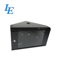 Armoire murale d'angle, petite armoire murale en acier pour serveur réseau, centre de données, boîtier DVR CCTV, gain de place