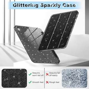 Compatible with for iPad 10th Protective Case, Shockproof <b>Tablet</b> Cover, Glitter for iPad 10th/11th Case with Pencil Slot - Product Image 5