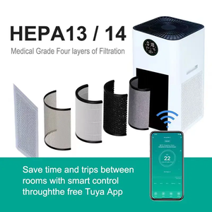 Mini purificateur d'air commercial Hepa WIFI purificateur d'air à charbon actif H13 <span class=keywords><strong>pour</strong></span> la maison avec <span class=keywords><strong>filtre</strong></span> Hepa - Product Image 2