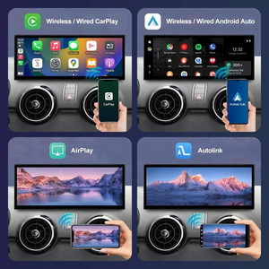 Écran tactile 12,3 pouces <span class=keywords><strong>pour</strong></span> <span class=keywords><strong>Audi</strong></span> <span class=keywords><strong>A1</strong></span> 2012-2018 avec CarPlay sans fil, Android Auto, Airplay, autoradio, lecteur multimédia - Product Image 5