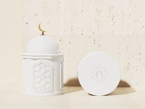 C&H - Portavelas Navideño Personalizado, Soporte Decorativo <span class=keywords><strong>para</strong></span> Farolillos, Cemento, Yeso, Ecológico, Hecho a Mano, Decoración del Hogar, Pilar - Product Image 2