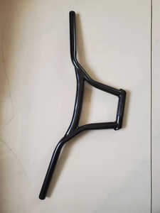 Barra de manillar curvada bmx, de acero, logotipo personalizado, 31,8mm - Product Image 3