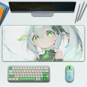<span class=keywords><strong>Genshin</strong></span> <span class=keywords><strong>impact</strong></span> Klee Kamisato GB แผ่นรองเมาส์สำหรับเล่นเกมพีซีแผ่นรองเมาส์ LED เรืองแสงแผ่นรองเมาส์ยางสำหรับเล่นเกมคอมพิวเตอร์ mausepad อะนิเมะอนุพันธ์ - Product Image 1