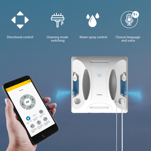 Robot nettoyeur de vitres Slim W6 avec contrôle WiFi et télécommande 2.4G - Product Image 2