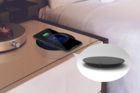 Chargeur sans fil invisible sous table OEM ODM 10W 20mm, chargeur de téléphone sans fil longue portée