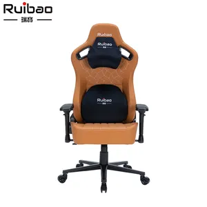 Ruibao Luxury Custom New Design Cheap Computer Gamer PC Racing Gaming Chair ODM OEM PU Leather Recliner Game Chair