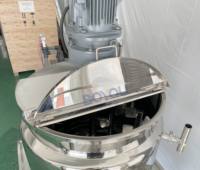 Cuve de mélange de savon liquide en acier inoxydable SS316L, chauffage électrique, qualité industrielle, pour la production de lotion corporelle, crème et gel