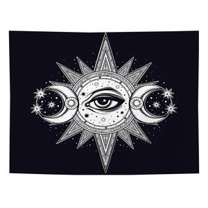 Alta calidad 100% poliéster 3D impresión bosque árbol Hippy <span class=keywords><strong>tapiz</strong></span> colgante de <span class=keywords><strong>pared</strong></span> - Product Image 5