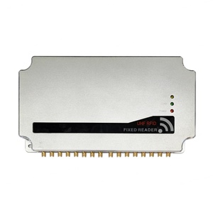 Lector RFID Fijo Vanhc de 16 Puertos, Protocolo ISO 18000-6C, Largo Alcance UHF 15M, Protección IP51, ABS, Sistema Operativo Android 11, para Almacén - Product Image 1