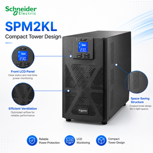 <span class=keywords><strong>APC</strong></span> Schneider SPM2KL 1600W/2000VA Online-USV Unterbrechung freie Strom versorgung Computer-Netzteil mit Batterie - Product Image 6