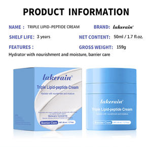 <span class=keywords><strong>Crema</strong></span> Facial con Triple Péptido Lipídico, Hidratante Intensa, Suavizante, Fortalece la Barrera Cutánea, Ilumina el Tono, Apta para Todo Tipo de Piel - Product Image 1