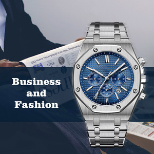 <span class=keywords><strong>Orologi</strong></span> <span class=keywords><strong>da</strong></span> <span class=keywords><strong>Polso</strong></span> Personalizzati alla Moda, Resistenti all'Acqua, in Acciaio Inossidabile, con Movimento <span class=keywords><strong>al</strong></span> <span class=keywords><strong>Quarzo</strong></span> Multifunzione <span class=keywords><strong>per</strong></span> Uomo - Product Image 5