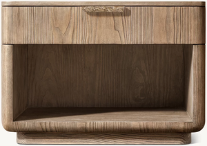Mesita de noche abierta CIRO moderna de alta calidad con cajón de cierre suave Muebles de dormitorio de nuevo diseño - Product Image 4