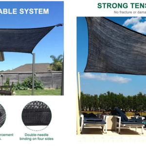 Toile d'ombrage durable et écologique Blue Ocean pour plantes de jardin, filets en plastique résistants au soleil pour usage agricole, jardin et serre - Product Image 4