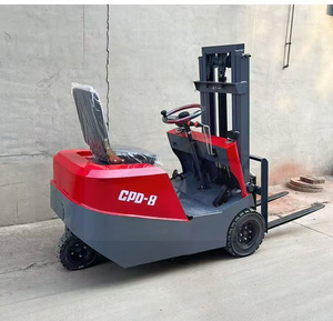 Nouveau Chariot Élévateur Contrepoids à 3 Roues à Moteur Thermique, Mini Chariot Tout-Terrain, Batterie Plomb-Acide, Prêt à l'Expédition - Vente Flash - Product Image 2