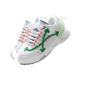 Zapatos de suela gruesa 2026OFF, zapatos de diseñador a la moda con cordones de flecha para hombre y mujer, zapatos casuales para caminar con suela de goma - Product Image 1