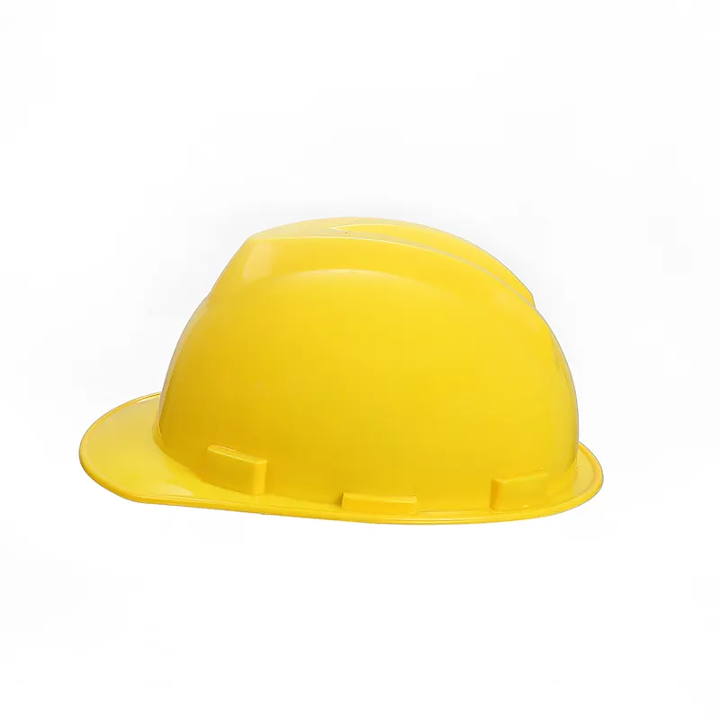 Weiwu מכירה חמה צהוב עבודה בנייה בטיחות כובע קסדה