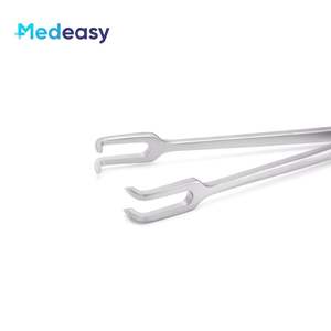 Instrumentos quirúrgicos de ginetología, pinzas de agarre uterino, doble myoma - Product Image 2