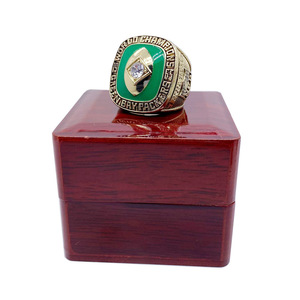แหวนแชมป์กรีนเบย์แพคเกอร์ส ปี 1965 NFL ซูเปอร์โบวล์ แชมป์โลก เครื่องประดับสำหรับทุกเพศ ทำจากโลหะผสมชุบ - Product Image 5