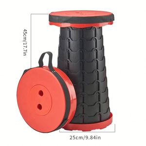 เก้าอี้พลาสติกพับได้แบบยืดหดพกพาสะดวก - Product Image 3