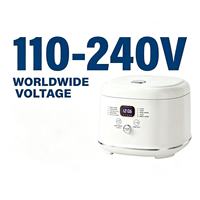 Autocuiseur Électrique Multifonction 5L 900W en Acier Inoxydable pour la Maison, Affichage Numérique LED, Minuteur 24H, Fonction Maintien au Chaud