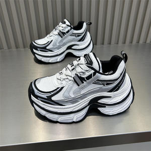 Zapatillas Chunky Estilo París 2026 para Mujer, Suela Gruesa con Aumento de Altura, Microfibra y Malla Transpirable, Ligeras, para Otoño - Product Image 2