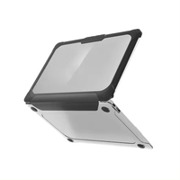 Housse rigide en caoutchouc personnalisée OEM de 13 pouces pour ordinateur portable coque de protection transparente et robuste pour Apple Macbook Air A2337