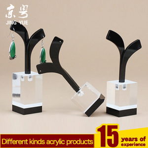 ชั้นวางเครื่องประดับอะคริลิคสีใสที่ทันสมัยชั้นจัดแสดงนิทรรศการแบบถอดออกได้สำหรับร้านค้าสำหรับต่างหู - Product Image 2