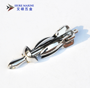 Di alta Qualità Barca All'ancora Pieghevole In Acciaio Inox 316 5.5 <span class=keywords><strong>Lb</strong></span> 2.5Kg Marine Yacht Utile - Product Image 2