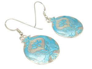 Boucles d'oreilles artisanales en argent sterling 925 massif pour femmes, bijoux fantaisie, fournisseur en gros, usine de bijoux sur mesure, vente en gros - Product Image 6