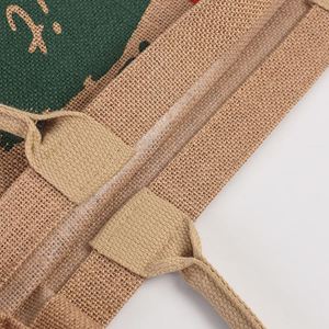 OEM Customized Printing Tote <b>Bag</b> With Inner Lamination Luxury <b>Jute</b> Eco Friendly <b>Shopping</b> <b>Bag</b> Featuring Different Design - Product Image 6