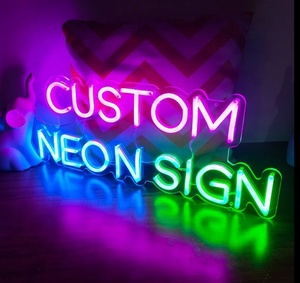 Fabbrica muro flex meglio <span class=keywords><strong>insieme</strong></span> open led luce al neon logo business wedding happy birthday acrilico custom insegna al neon - Product Image 4