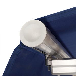 Tùy Chỉnh Bán Nóng Rút Mái Hiên Gió Bằng Chứng Cong Có Thể Thu Vào Mái Hiên Ngoài Trời QC Điều Khiển Cong Ngoài Trời Màu - Product Image 6