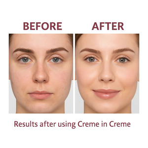 Crème hydratante nourrissante brillante 24h OEM, crème dans la crème, beurre, glycérine, anti-rides, crème pour le visage et le corps - Product Image 4