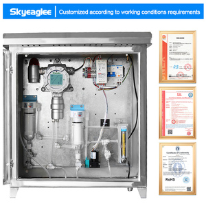Analisador de Gás H2S Online Detector Fixo Contínuo para Segurança Industrial e Sistemas de Monitoramento de Gases Perigosos - Product Image 1