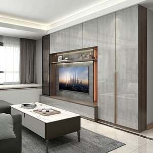 Meuble TV LED de haute qualité avec matériau en bois durable, design élégant pour un support TV stable, utilisation en hôtel et en appartement - Product Image 1