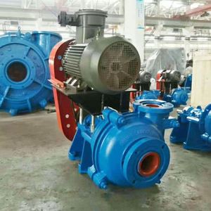 ปั๊มแรงดันสูงแบบแรงเหวี่ยง ปั๊มสำหรับงานเหมืองแบบไหลแรงสูง ขนาด 4/8/10 นิ้ว ผลิตจากโลหะผสมโครเมียมสูง สำหรับงานโคลนและทราย - Product Image 1