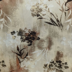 Tissu en Chiffon 100% Polyester à Bas Prix, Doux et Respirant, Imprimé Floral Numérique pour Robes et Blouses pour Filles et Femmes - Product Image 2